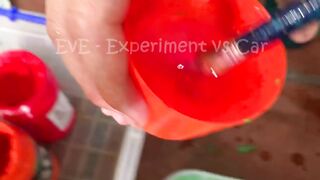 Experiment Car vs Water Balloons, Rainbow Cola | Crushing Crunchy & Soft Things by Car | EvE