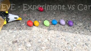 Experiment Car vs Pepsi, Rainbow Balloons vs Jelly | Crushing Crunchy & Soft Things by Car | EvE