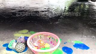 Experiment Car vs Orbeez in Balloons | Crushing Crunchy & Soft Things by Car | EvE