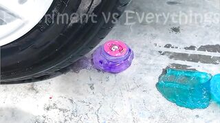 Experiment Car vs Color Balloons | Crushing Crunchy & Soft Things by Car | EvE