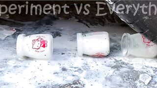 Experiment Car vs Pacman Watermelon, Orbeez | Crushing Crunchy & Soft Things by Car | EvE