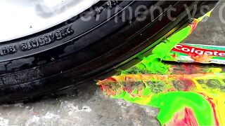 Experiment Car vs Colors Balloons | Crushing Crunchy & Soft Things by Car | EvE