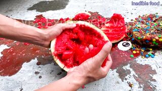 Experiment Car vs Watermelon, M&M Candy | Crushing Crunchy & Soft Things by Car | EvE