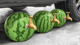 Top 25 Experiment Car vs Watermelon | Crushing Crunchy & Soft Things by Car | EvE
