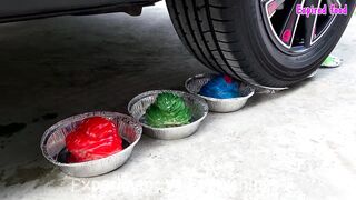 Experiment Car vs Pepsi and Rainbow Balloons | Crushing Crunchy & Soft Things by Car | EvE