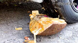 Experiment Car vs Color Glove | Crushing Crunchy & Soft Things by Car | EvE