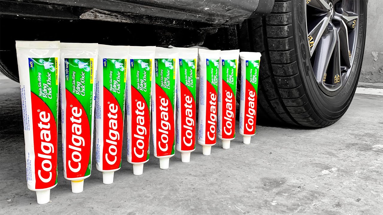 Experiment vs car. Car Experiment vs Toothpaste.