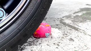 Experiment Car vs Coca And Balloons | Crushing Crunchy & Soft Things by Car | EvE