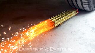 Experiment Car vs Lighters | Crushing Crunchy & Soft Things by Car | EvE 18