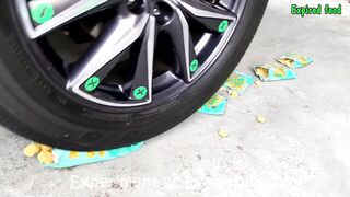 Crushing Crunchy And Soft Things by Car | Experiment Car vs Color Toothpaste | EvE