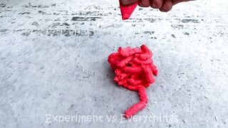 Crushing Crunchy & Soft Things by Car | Experiment Car vs Coca Cola, Fanta, Mirinda in Balloons