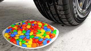 Crushing Crunchy & Soft Things by Car | Experiment Car vs Candy Plate | EvE