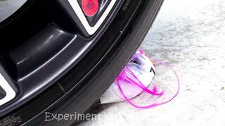 Experiment Car vs Plastic Cups | Crushing Crunchy & Soft Things by Car | EvE