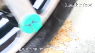 Experiment Car vs Color Toothpaste | EvE