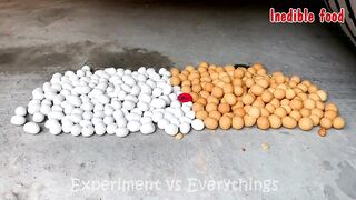 Experiment Car vs Lighters | Crushing Crunchy & Soft Things by Car | EvE