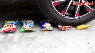 Experiment Car vs Lighters | Crushing Crunchy & Soft Things by Car | EvE 12