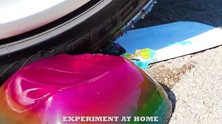 EXPERIMENT: Orbeez Balloons VS CAR - Crushing Crunchy & Soft Things by Car!