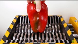 Shredding vegetables with Powerful Shredding Machine - Experiment at home