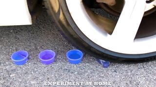 Crushing Crunchy & Soft Things by Car! - EXPERIMENT: Eggs VS Car - Experiment At Home