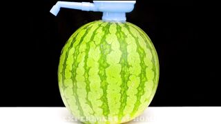 8 Amazing Ideas With Watermelons - Experiment at home