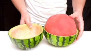 7 interesting ways to Cut a Watermelon - Experiment At