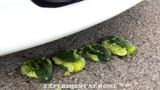 Crushing Crunchy & Soft Things by Car! Satisfying Videos!!