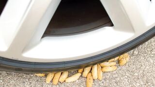 Crushing Crunchy & Soft Things by Car! EXPERIMENT: BIG WATERMELON VS CAR