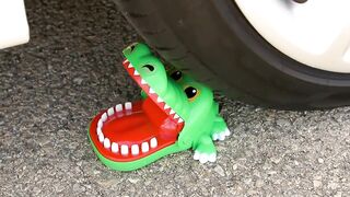 Crushing Crunchy & Soft Things by Car! EXPERIMENT: BIG WATERMELON VS CAR