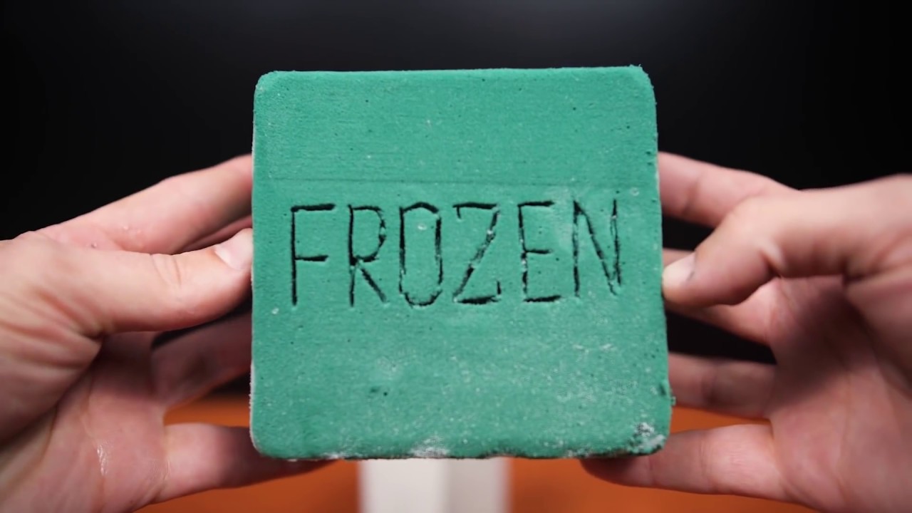 10 Experiments with Floral Foam! Burn, Crush, Explode and More!