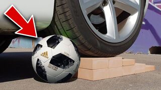 YOU WONT BELIEVE HOW STRONG IS THE WORLD CUP SOCCER BALL!!