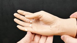 SHREDDING REALISTIC HAND - EXPERIMENT