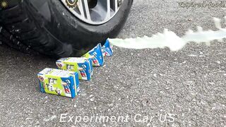Experiment Car vs Angry Birds Doodles vs Balloons | Crushing Crunchy & Soft Things by Car | Car US