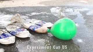 Experiment Car vs Cola, Pepsi, Fanta Mirinda Mentos | Crushing Crunchy & Soft Things by Car | Car US