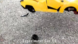 Experiment Car vs Watermelon Rainbow Jelly | Crushing Crunchy & Soft Things by Car | Car US
