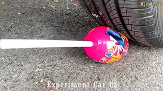 Experiment Car vs Watermelon Rainbow Jelly | Crushing Crunchy & Soft Things by Car | Car US