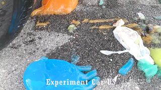 Experiment Car vs Jelly Gloves vs Balloons | Crushing Crunchy & Soft Things by Car | Car US