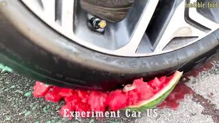 Experiment Car vs Lighters vs Watermelon vs Cola | Crushing Crunchy & Soft Things by Car | Car US