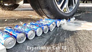 Experiment Car vs Pepsi vs Coca Cola vs Balloons | Crushing Crunchy & Soft Things by Car | Car US