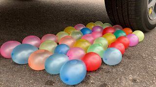 Experiment Car vs Balloons vs Coca cola vs Mentos | Crushing Crunchy & Soft Things by Car | Car US