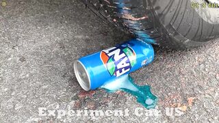 Experiment Car vs Balloons vs Coca cola vs Mentos | Crushing Crunchy & Soft Things by Car | Car US