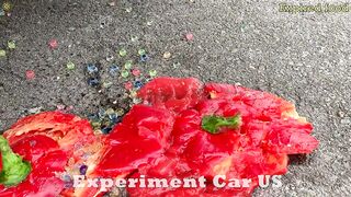 Experiment Car vs Cola, Fanta, Mirinda and Mentos | Crushing Crunchy & Soft Things by Car | Car US