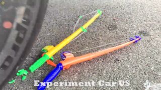 Experiment Car vs Balloons vs Coca Cola vs Mentos | Crushing Crunchy & Soft Things by Car | Car US