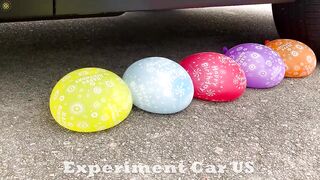 Experiment Car vs Watermelon Doodles vs Coca cola, Balloons | Crushing Crunchy & Soft Things by Car