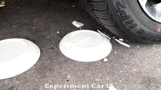 Experiment Toothpaste vs Car vs Balloons | Crushing Crunchy & Soft Things by Car | Experiment Car US