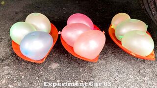 Experiment Toothpaste vs Car vs Balloons | Crushing Crunchy & Soft Things by Car | Experiment Car US