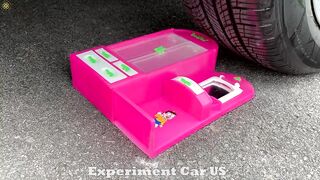 Experiment Car vs Coca Cola, Fanta, Mirinda Balloons | Crushing Crunchy & Soft Things by Car 04