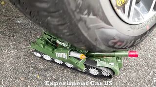 Experiment Car vs Tank, Balloons | Crushing Crunchy & Soft Things by Car | Experiment Car US