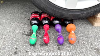 Experiment Car vs Giant M&M Candy | Crushing Crunchy & Soft Things by Car | Experiment Car US