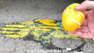 Experiment Car vs Giant M&M Candy | Crushing Crunchy & Soft Things by Car | Experiment Car US
