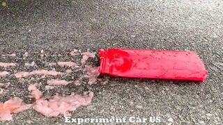 Experiment Car vs Slime Piping Bags | Crushing Crunchy & Soft Things by Car | Experiment Car US